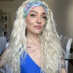 Fascia con Capelli (Headband Wig) - Biondo Chiarissimo