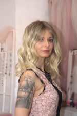 MAGIC EMMA - attaccatura trasparente riga centrale naturale - Termoresistente - immagine 4