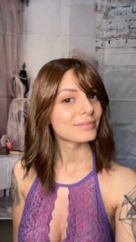 HOLLIE - frontale invisibile, 100% fatta a mano Termoresistente - immagine 15