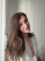 Monica - Capelli Veri attaccatura invisibile Antiscivolo 100% fatta a mano - immagine 4