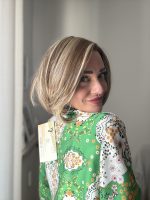 Nathalia - Capelli veri Mix - attaccatura naturale e Antiscivolo - immagine 5